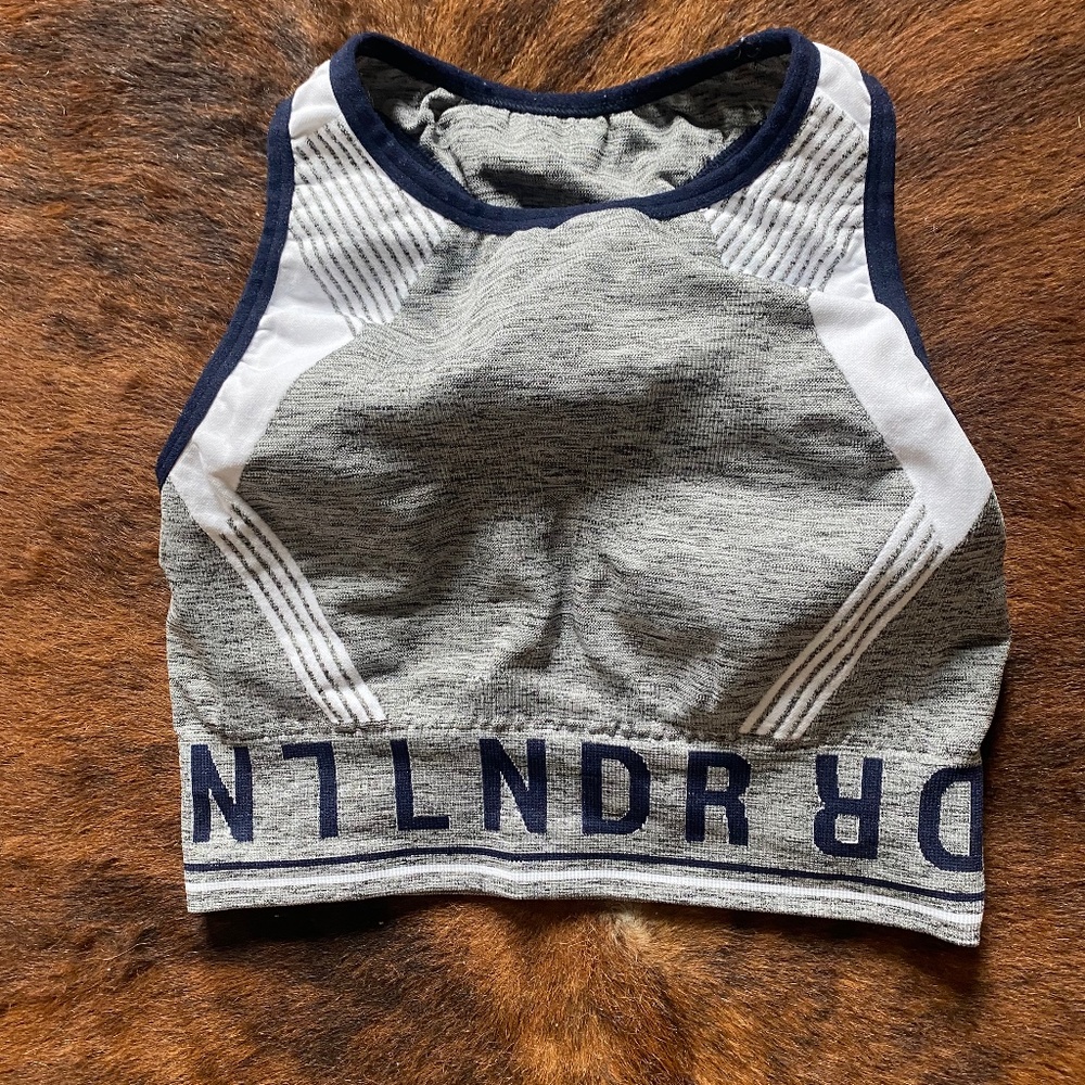 LNDR Aero Dynamic Sports Bra Grey Marl size M/L